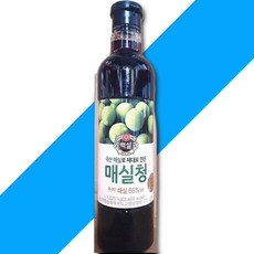 백설 매실청 1.025KG X9 음료원액 매실원액 매실음료 농축액 식자재, 9개