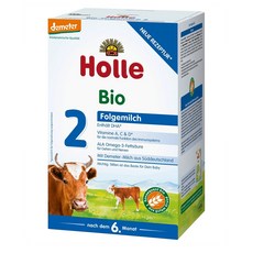 홀레 팔로우 온 분유 2단계 6개월 이상 600g 2팩 Holle baby food Follow-on milk 2 organic after the 6th, 2개