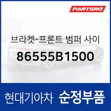 브라켓-프론트 범퍼 사이드 서포트 좌측 (86555B1500) 제네시스 G80 현대모비스 부품몰, 1개