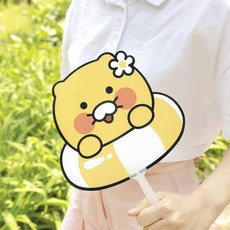 춘식이 PP 부채 여름나기 캐릭터부채 카카오프렌즈, 1개