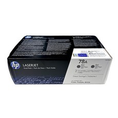 HP 78A 정품토너 CE278A(단품) / CE278AD(더블팩) 흑백 1566 P1606dn M1322, 더블팩(2개 1묶음) - hpearubajl686a