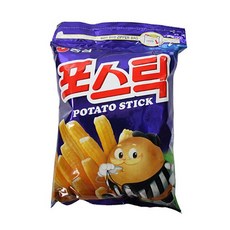 농심 포스틱 지퍼대 270gX8개입 1박스 쿠키 스낵 간식류 빵 과자 봉지 떡 빵류 한과