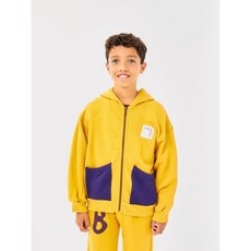[BOBO CHOSES] 보보쇼즈 24FW 키즈 후드집업 Bobo Choses zipped hoodie B224AC062