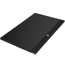 휴대용 모니터 거치대 버진스 15.6인치 터치스크린 디스플레이 일체형 핸드폰 노트 PS4, 04 블랙 배터리 버전