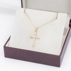 18k십자가목걸이