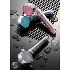 [워터큐퓨어 프리미엄샤워기 세트] 음이온세라믹프리온샤워기 유충제거 염소냄새 녹물제거필터