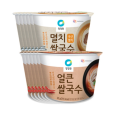  종가집 멸치 컵쌀국수 92G 6개+종가집 얼큰 컵쌀국수 92G 6개, 3세트 