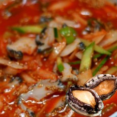 [제철프리미엄] 시원한 전복 물회 밀키트 풀세트 (전복 한우사골육수 야채) 인피솔