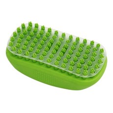 강아지 고양이 목욕 빗 브러쉬 애완 동물 샴푸 및 마사지를위한 훌륭한 그루밍 칫솔모가 느슨한 머리카락을 부드럽게 제거합니다., G, 한 사이즈