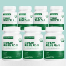 순수네이처 브로멜라인 큐 퀘르세틴 파인애플 소화 효소 파파인 칼륨 케르세틴 Quercetin 쿼세틴 붓기차 식약청 인증 퀘르세톨 케르세톨 bromelain 퀘세틴, 60정, 7개