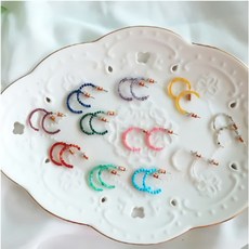 문스톤링귀걸이