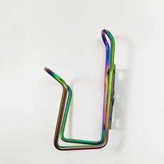  자전거물통케이지카본 어댑터 가방 마운트 공구통 세트 tiris Bicycle 티타늄 물병 홀더 mtb 사이클링 자전거 액세서리 케이지 부품 조각, 무지개 