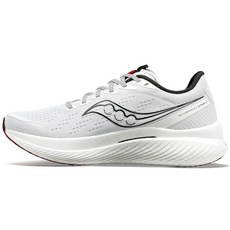 [미국직배송] Saucony 여성용 엔돌핀 스피드 3 러닝화 화이트/블랙. 써코니