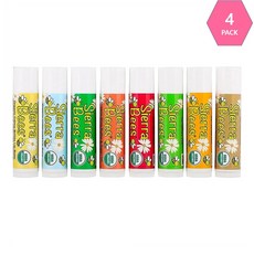 Sierra Bees - Organic Lip Balms 시에라 립밤 콤보팩 8종 4팩