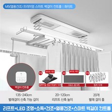 레이진 전동 빨래건조대 천장형 자동 스텐 베란다 조명 리프트 빨래 봉 걸이