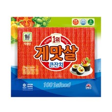 [푸른들마켓][사조]게맛살큰잔치1kg, 1kg, 1개