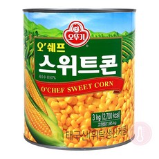 푸드올마켓_ 오뚜기 오쉐프 스위트콘 3kg, 1개