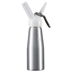 생크림 휘핑기 스프레이 버블 발포기 크림통, AMC 알루미늄 합금 기본 500ML, 1개