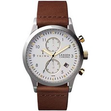 Triwa LCST106 브라운 아이보리 란센 크로노 남성용 시계 Triwa LCST106 Bro