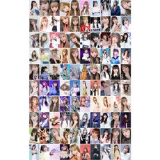 아이즈원 IZONE 최예나 포카 포토 카드 사진 100장 굿즈, 양면, 카드만, 시리즈2