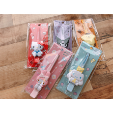 산리오투명집게핀