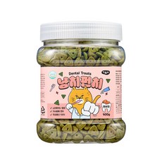 고지식 냥치펀치 고양이 구강관리 이빨과자 대용량 덴탈트릿 간식, 1개, 400g, 연어맛