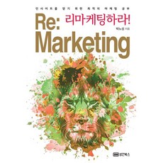 리마케팅하라!:인사이트를 얻기 위한 최적의 마케팅 공부, 박노성, 성안북스, 성안북스