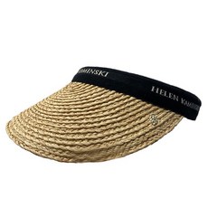 23SS 마리나 바이저햇 HAT50318 MARINA NATURAL BLACK