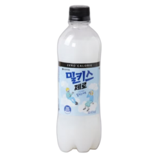 롯데 밀키스 제로, 500ml, 18개