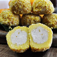 선물용 제주 쫀득찰떡 귤나와라뚝떡(20ea)+부직포포장, 1세트, 1.2kg