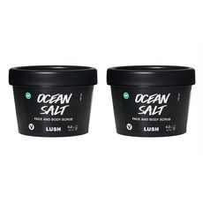 호주 러쉬 오션 솔트 셀프 프리저빙 페이스 바디 스크럽 120g 2팩 Ocean Salt Self-Preserving