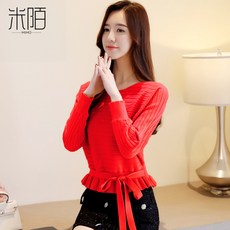 겨울 가을 상의 풀오버 프렌치시크 소프트스타일