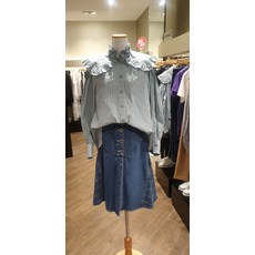 뉴코아강남오즈세컨 세일러프릴블라우스 O21j8wbl008w