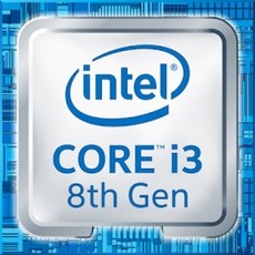 블루리2 INTEL 코어8세대 i3-8100 트레이 + 정품쿨러 커피레이크 3.6GHz 6MB 데스크탑, 단일 모델명/품번
