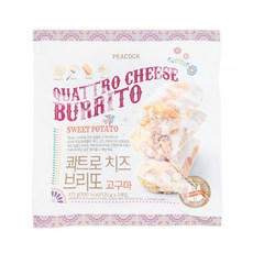 (피코크) 콰트로치즈 브리또 고구마 375g, 단일상품