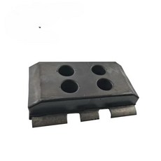 포장 기계전용 고 S1100-2 고무 트랙 패드 체인 볼트 및 너트 260mm, 1개