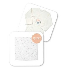 [현대백화점][오가닉맘]유아 [출산선물]귀여운 배내저고리 손수건 2종세트(MBF1BE05_SET), 없음