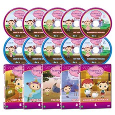 프래니의 마법구두 Frannys Feet 10종세트 (DVD5종+CD5종) : 한국교육방송 EBS 미국 교육방송 PBS 영국 교육방송 BBC 인기 방영작
