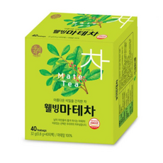 우리차 웰빙 마테차, 800mg, 40개입, 2개