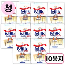 밀크 클래식 쌀과자(우유맛), 240g, 10개