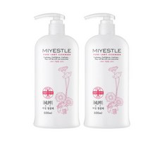 동성제약 미에뜰 순수 여성청결제 500ml 1+1, 500ml+500ml