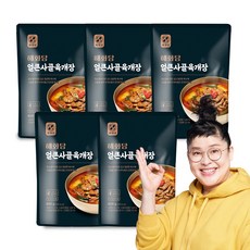 해화당 얼큰 사골 육개장, 5개, 800g