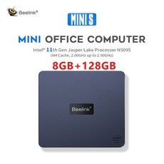 올인원컴퓨터 Beelink-Gk 미니 인텔 셀러론 J4125 Pc S N5095 8gb 256gb 와이파이 5 bt4 0 게임 컴퓨터