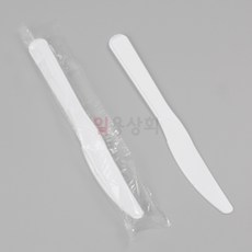 [ILYONG] 일회용 나이프 CI 169mm 줄줄이 개별포장 1000개 백색, 1개