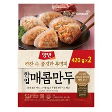 동원 양반 한입매콤만두(420G*2), 1개, 840g