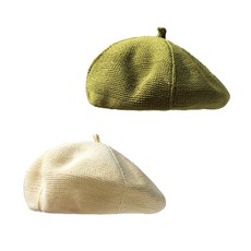 여자여름베레모