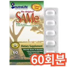 뉴트라라이프 The Original SAMe 400mg 장용 코팅 정제 60정, 1개