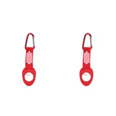 주전자 버클 클립 고무 캠핑 물병 홀더 하이킹 야외 CARABINER 장비 관광 도구 가제트