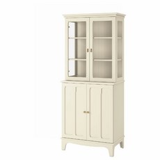 유리도어 수납장 라이트베이지 롬마르프 86x199cm, 기본