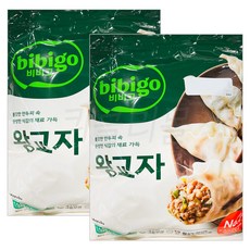 팔도맛쟁이 비비고 폭신폭신 왕교자 만두, 2개, 1.925kg